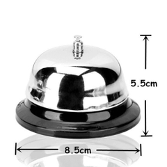Chuông 8.5 cm bấm để bàn, chuông gọi phục vụ Chuyên Dụng Cho Nhà Hàng & Khách Sạn PVN3544