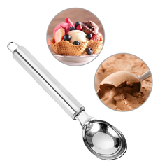 Muổng múc kem đa năng. Dụng cụ múc kem, trái cây bằng inox size vừa và lớn (Loại tốt)