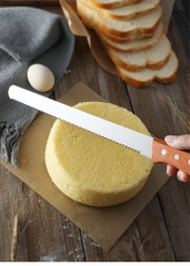 {Đủ Size} Dao Răng Cưa 8 inch + 10 inch + 12 inch Cắt Bánh Mì, Bánh Bông Lan_ Răng Cưa Dày Cán inox bền bỉ, chắc chắn Gỗ Tay Cầm Bằng Gỗ