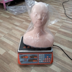 Đầu Manocanh Nửa Người Dạy Massage Mặt Cổ Vai Gáy, Trang Điểm Trong Spa & Thẩm Mỹ Viện  PVN3714