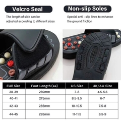 Dép Massage Bàn Chân Lưu Thông Máu, Nút Bấm Huyệt Mát Xa Chân Tốt Cho Sức Khỏe Size Ngẫu Nhiên