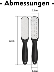 Dụng Cụ Chà Gót Chân Hai Mặt Tẩy Tế Bào Chết Bằng Thép Không Gỉ {Màu Ngẫu Nhiên) PVN9262