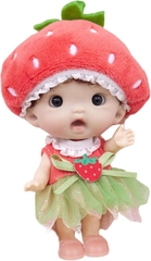 BÚP BÊ VINYL MINI 4 INCH (10CM) – BÚP BÊ BJD TỰ MẶC QUẦN ÁO, ĐỒ CHƠI ĐÓNG VAI SIÊU DỄ THƯƠNG