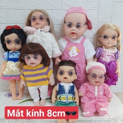 Tổng Hợp [đủ mẫu, đủ size] Mắt Kính Dành Cho Búp Bê, Thú cưng, Labubu, Ex Doll ...