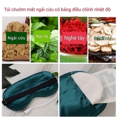 Túi Chườm Mắt Ngải Cứu - Điều Chỉnh Nhiệt Độ,Tự Động Hẹn Giờ