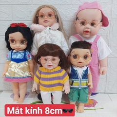 Tổng Hợp [đủ mẫu, đủ size] Mắt Kính Dành Cho Búp Bê, Thú cưng, Labubu, Ex Doll ...