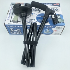 GẬY CHỐNG TRƯỢT GẤP GỌN TRUSTY CANE CHO NGƯỜI GIÀ CÓ ĐÈN PIN  PVN6867