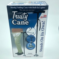 GẬY CHỐNG TRƯỢT GẤP GỌN TRUSTY CANE CHO NGƯỜI GIÀ CÓ ĐÈN PIN  PVN6867