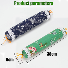 🌿 Gối Ngải Cứu Hình Trụ 38x8cm – MÀU NGẪU NHIÊN – PVN9341