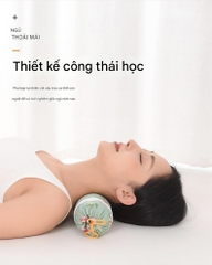 🌿 Gối Ngải Cứu Hình Trụ 38x8cm – MÀU NGẪU NHIÊN – PVN9341