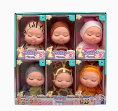 {Đủ Mẫu} Bộ 6 Búp Bê  13 cm 5 inch Em Bé Sơ Sinh Doll
