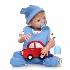 {Đủ Mẫu} Búp Bê Tiền Sản Thân Nhựa 55 cm 22 inch NPK Full Silicone Body Reborn Doll