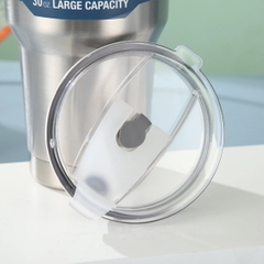 Ly Giữ Nhiệt Americano 900ml Inox 304 Đúc Liền Khối Cao Cấp Có Nắp Đậy Hình Núi Phú Sĩ