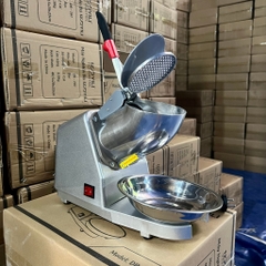 Máy Bào Đá Tuyết, 4 lưỡi, 2 Nắp DR-207 Bào Siêu Mịn 220V 500W Bảo Hành 3 Tháng Cam PVN8003