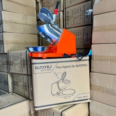 Máy Bào Đá Tuyết, 4 lưỡi, 2 Nắp DR-207 Bào Siêu Mịn 220V 500W Bảo Hành 3 Tháng Cam PVN8003