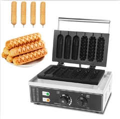 {Đủ Mẫu} Máy Làm Bánh Công Nghiệp Đường Phố Waffle Maker Electric 220V 1500W Machine
