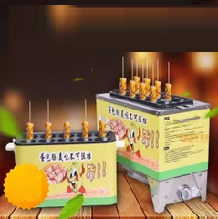 {Đủ Mẫu} Máy Làm Bánh Xài Điện & Gas Máy Trứng Cuộn Xúc Xích 10 Ống Cuộn Tròn 10 Holes Egg Roll Maker Sausage Rolling Breakfast Machine
