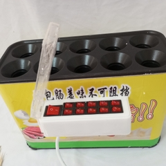 {Đủ Mẫu} Máy Làm Bánh Xài Điện & Gas Máy Trứng Cuộn Xúc Xích 10 Ống Cuộn Tròn 10 Holes Egg Roll Maker Sausage Rolling Breakfast Machine