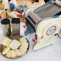 {Đủ Mẫu} Máy Làm Mì Sợi DHH220C/750W + Trộn bột Cán Hoành Thánh, Bánh Canh, Bánh Bao Ramen Chinese Noodles Fried