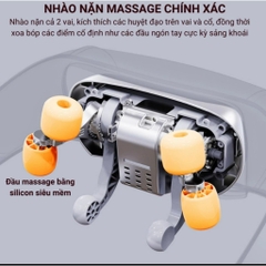 Máy Massage Cổ Vai Gáy 6D , Cải Thiện Sức Khỏe Tổng Thể Dành Cho Văn Phòng - Người Cao Tuổi