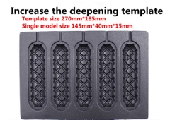 {Đủ Mẫu} Máy Làm Bánh Công Nghiệp Đường Phố Waffle Maker Electric 220V 1500W Machine