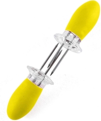 🌽 Nĩa Nướng Ngô / Xiên BBQ Thép Không Gỉ – Tay Cầm Cao Su Chống Nóng PVN9193