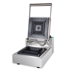 {Đủ mẫu}  Máy Làm Bánh Đường Phố Hình Vuông 410*305*240mm Waffles Maker Electric 1750W 220V Machine