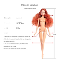 [Đủ mẫu] Búp Bê Siêu Mẫu 32 cm - Búp Bê Đồ Chơi Bé Gái Chất Lượng Cao Supermodel Doll (Phiên bản nâng cấp)