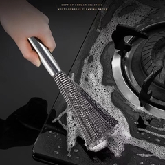 Bàn Chải Chà Nồi Vệ Sinh Nhà Bếp Bằng Thép Không Gỉ 304 Cao Cấp PVN5264