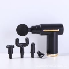 {Đủ Mẫu} Máy Massage Trị Liệu Gun Fascial Rung Tần Số Cao Di Động 4 Đầu Thư Giãn Cơ