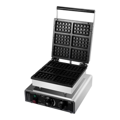 {Đủ mẫu}  Máy Làm Bánh Đường Phố Hình Vuông 410*305*240mm Waffles Maker Electric 1750W 220V Machine