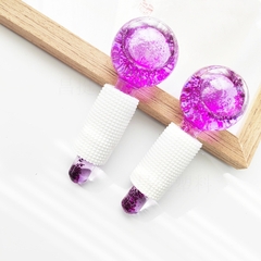 Hộp 2 Quả Cầu Lạnh Massage Mặt Đẩy Sâu Tinh Chất Thư Giãn Da Mặt