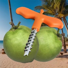 {Đủ Mẫu} Dụng Cụ Mở Vỏ Dừa Bằng Thép Không Gỉ Siêu Nhanh Coconut Shell Opener Tools