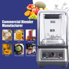 Máy Xay Sinh Tố, Xay Đá Công Nghiệp GEMAT Cao Cấp Blender