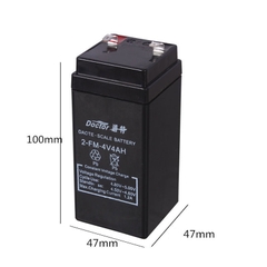 Pin Ắc Quy Khô 4v4ah Sạc Lại, Chuyên Dụng Cho Cân Điện Tử, Loa Kéo, Đèn Khẩn Cấp PVN6283