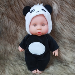 Búp Bê Tái Sinh Nhựa Mềm 18 cm 7 inch mắt 3D  Vinyl Reborn Baby Doll
