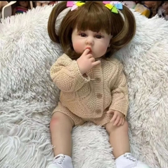 {Đủ Mẫu} Búp Bê 55 cm = 22 inch Thân Nhựa  Reborn Vinyl Doll