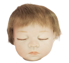 [Phụ Kiện thay thế] Đầu Búp bê Tái Sinh Thân Gòn 55 cm/22 inch Head Reborn Doll (Thanh lý tồn kho)