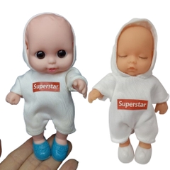 [Đủ mẫu] Bộ Quần Áo Cho Búp Bê Tái Sinh Nhựa mềm 12 cm 5 inch Vinyl Reborn Baby  Doll