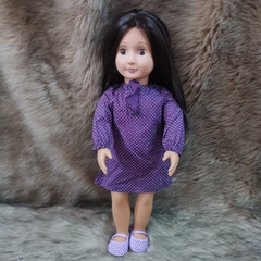 [HÀNG CAO CẤP TỒN KHO] Búp Bê Mỹ Cao cấp 46 cm 18 inch Mắt Chớp - Chính Hãng Our Generation  Doll