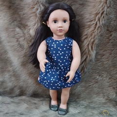 [HÀNG CAO CẤP TỒN KHO] Búp Bê Mỹ Cao cấp 46 cm 18 inch Mắt Chớp - Chính Hãng Our Generation  Doll