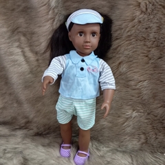 [HÀNG CAO CẤP TỒN KHO] Búp Bê Mỹ Cao cấp 46 cm 18 inch Mắt Chớp - Chính Hãng Our Generation  Doll