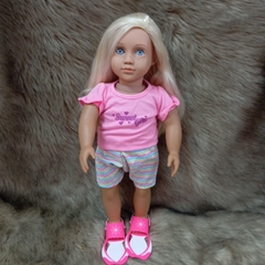 [HÀNG CAO CẤP TỒN KHO] Búp Bê Mỹ Cao cấp 46 cm 18 inch Mắt Chớp - Chính Hãng Our Generation  Doll