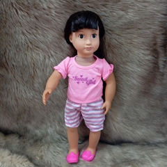 [HÀNG CAO CẤP TỒN KHO] Búp Bê Mỹ Cao cấp 46 cm 18 inch Mắt Chớp - Chính Hãng Our Generation  Doll