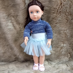 [HÀNG CAO CẤP TỒN KHO] Búp Bê Mỹ Cao cấp 46 cm 18 inch Mắt Chớp - Chính Hãng Our Generation  Doll