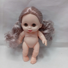 [Đủ mẫu] Búp Bê Nhựa mềm 12 cm 5 inch Vinyl reborn Baby Doll