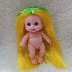 [Đủ mẫu] Búp Bê Nhựa mềm 12 cm 5 inch Vinyl reborn Baby Doll