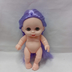 [Đủ mẫu] Búp Bê Nhựa mềm 12 cm 5 inch Vinyl reborn Baby Doll