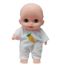 {Đủ Mẫu} Búp Bê Nhựa Cao Cấp Tái Sinh 21 cm 8 inch Mắt To 3D Reborn Vynil Baby Doll