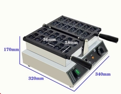 {Đủ Mẫu} Xài Điện, Xài Gas  Máy Nướng Bánh Đường Phố 1500W Waffle Maker Electric 220V EU PLUG